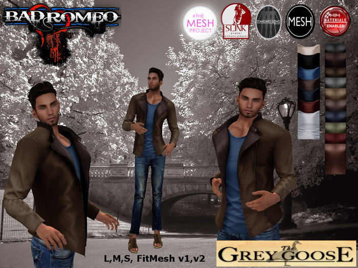 (WEAR ME) Bad Romeo Shirt/Jacket (DEMO)(The Grey Goose)