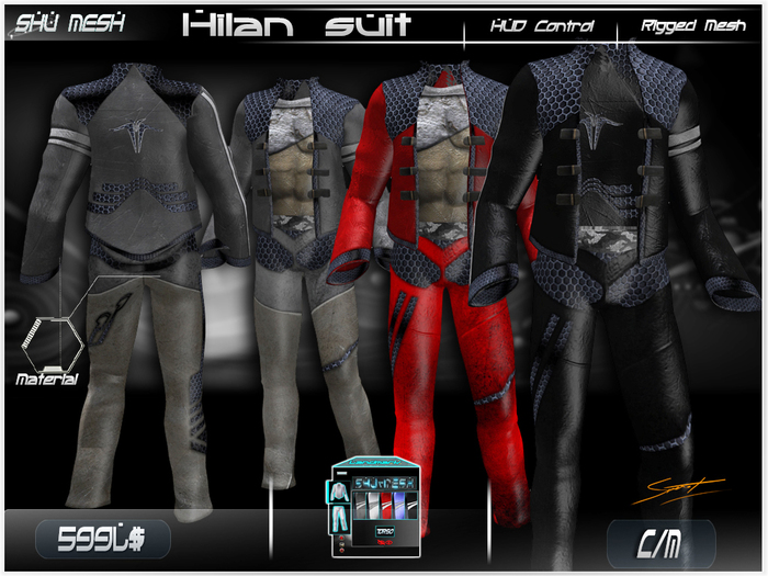 Hilan suit  -Shu Mesh-