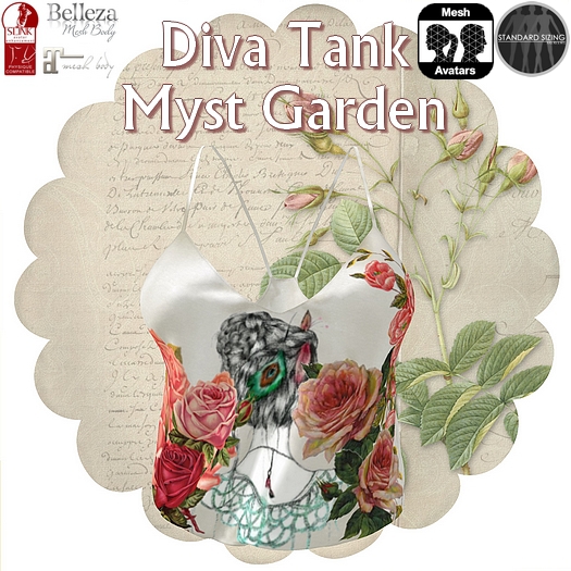 MONOMANIA - Diva Tank - Myst Garden