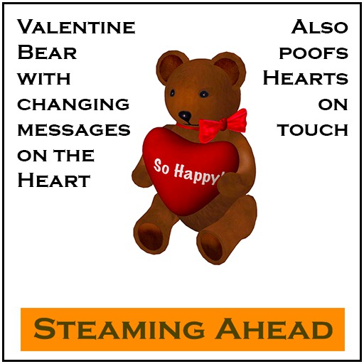 SA Valentine Bear