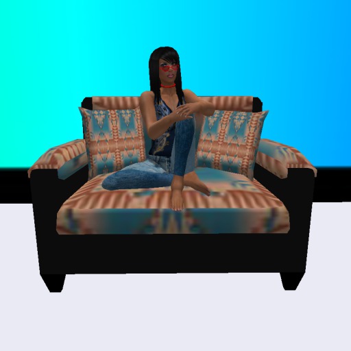 Native Chair w Pillows