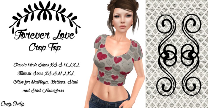 Cloudy Day Crop Top