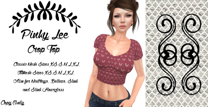 Pinky Lee Crop Top