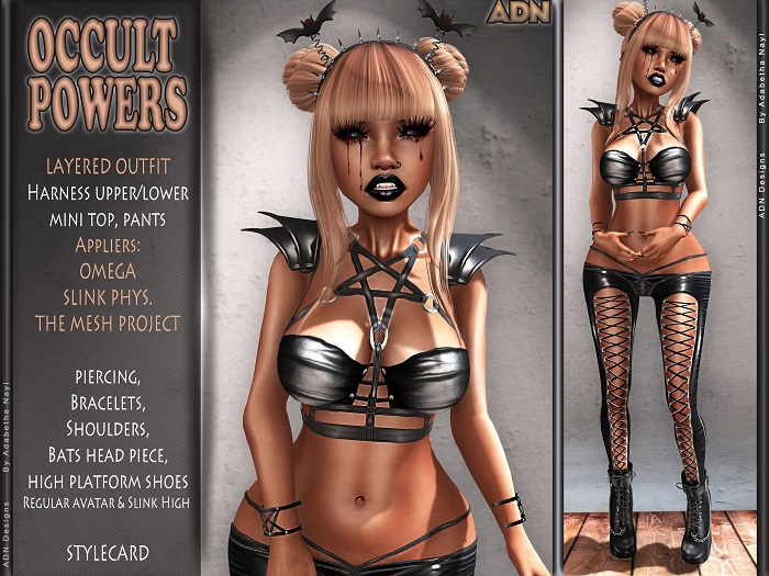 [ADN] OCCULT POWERS (Appliers Incl)(Wear to Unpack )