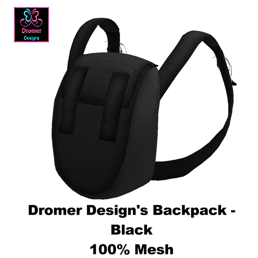 Dromer Design's Backpack - Black