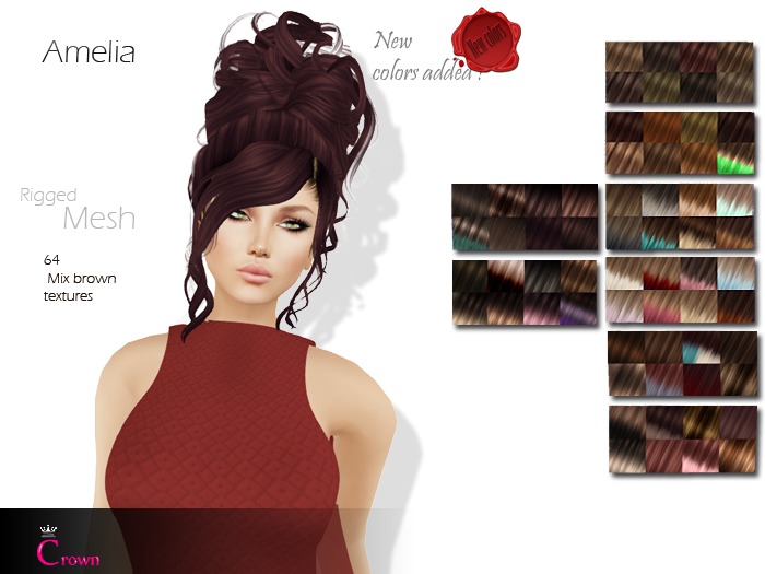 .::Crown::. Long Hair "Jasmin" DEMO V2.0