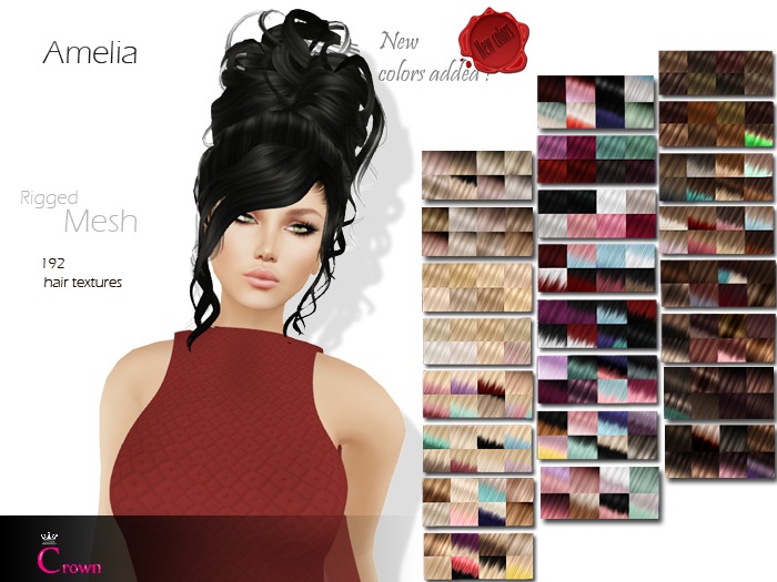 .::Crown::. Long Hair "Jasmin" DEMO V2.0