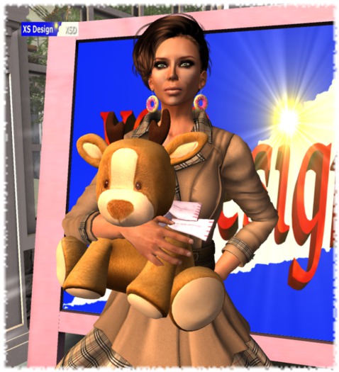 XSD_Mesh Xmas Teddy Deer ;D (wear)