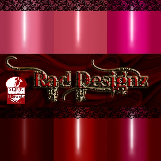 [:Rad Designz:] Slink White Lace Pastels Bagged