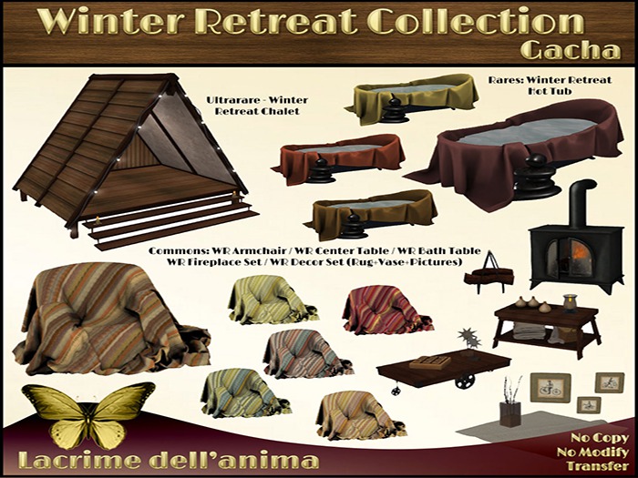 BOX - Winter Retreat Decor Set