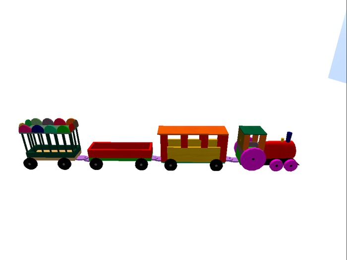Toy Train Mesh   Full Perms!!