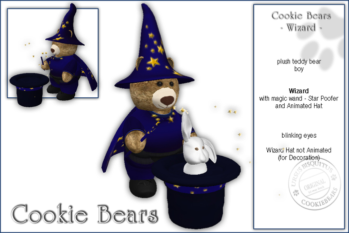 Sway's Cookie Bear 'Wizard'