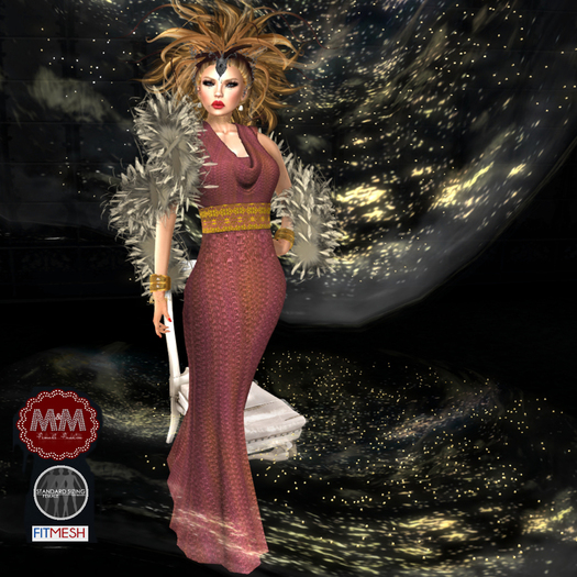M&M-ABELA DRESS MESH AND FITTED (Demo)