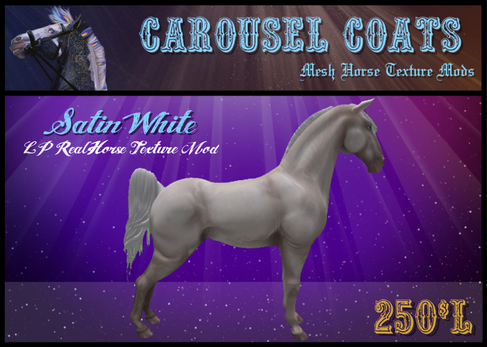 ~*Carousel Coats*~ RH - Satin White