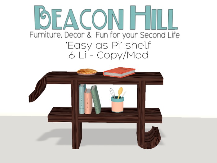 Beacon Hill - 'Easy as Pi' shelf