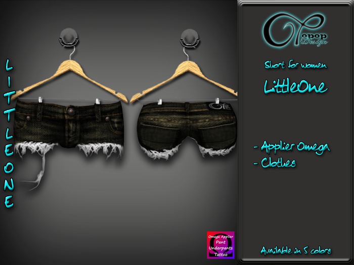 ..:: OPOPOP // LittleOne Grunged V#1 // Short ::..