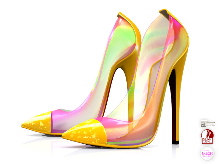 Garbaggio // Vow Pumps - Yellow