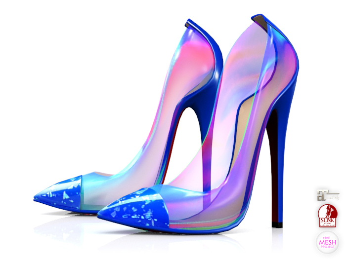 Garbaggio // Vow Pumps - Blue