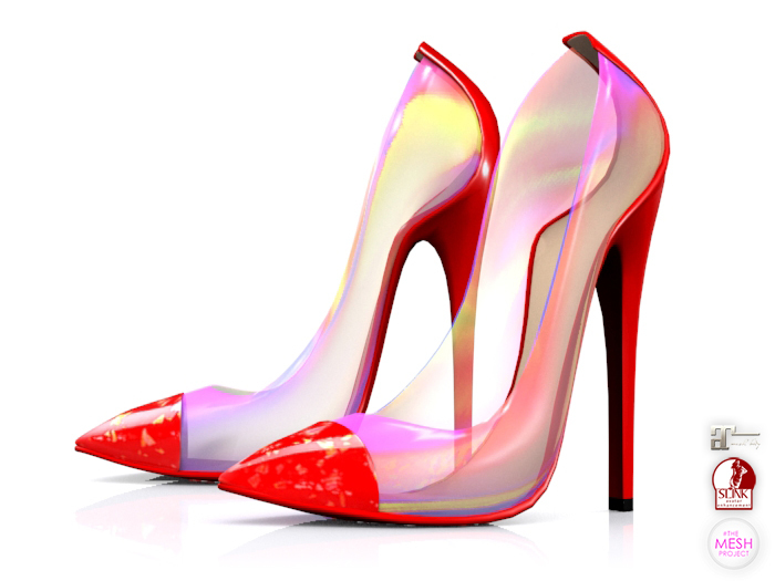 Garbaggio // Vow Pumps - Red