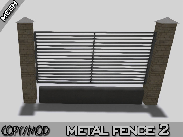 Metal Fence 2 - copy/mod