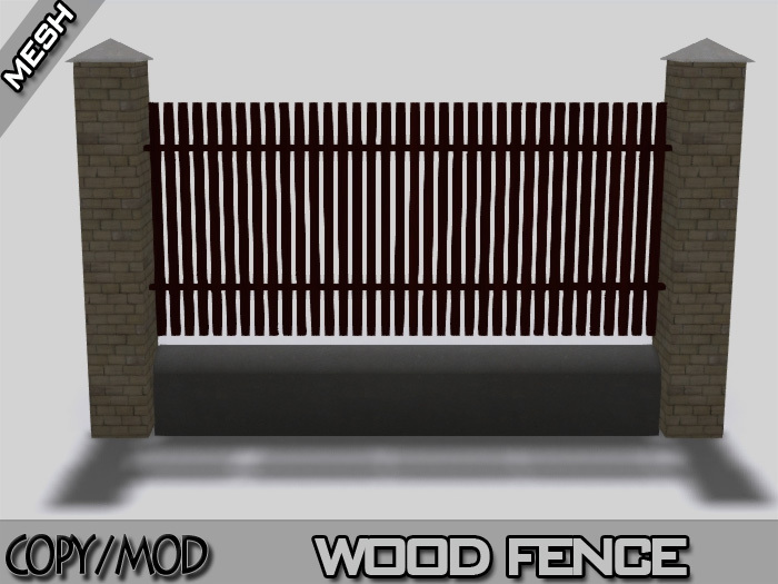 Wood Fence - copy/mod
