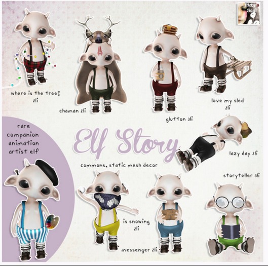 *May's Soul* Elf Story. Artist elf RARE