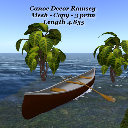 Canoe Decor Ramsey