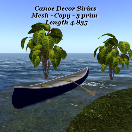 Canoe Decor Sirius