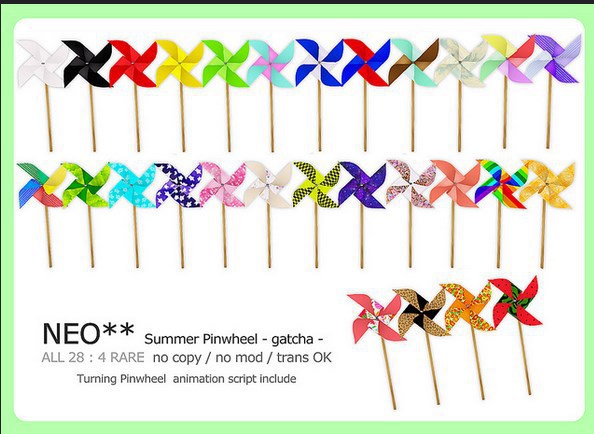 NEO** Summer Pinwheel - <Rare 3> 