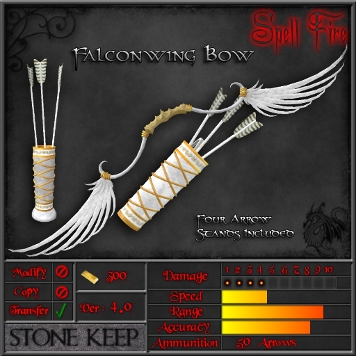 )<SF>( Falconwing Bow (White)