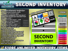 SecondInventory [Add Unlimited Items, GET, REZ, PLAY, TP, DISPLAY & SHARE]  UPDATED