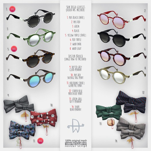 [Deadwool] San Diego glasses - yellow turtle RARE