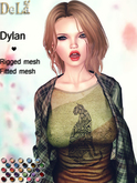 =DeLa*= Mesh Hair "Marinel" Orange Browns