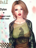 =DeLa*= Mesh Hair "Dylan" Orange Browns