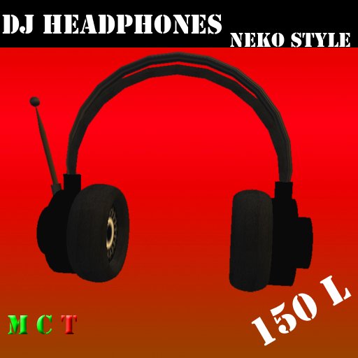 Dj HeadPhones Neko Style