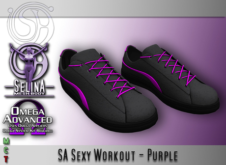Second Life Marketplace - SA Sexy Workout Purple