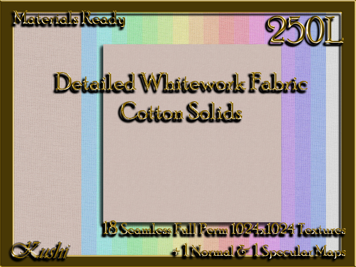 *Kushi* Wicker Weave Seamless Texture Pack