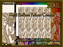 Gold Bullion Fabric Combo Seamless Textures Materials Ready Full Perms 1024x1024