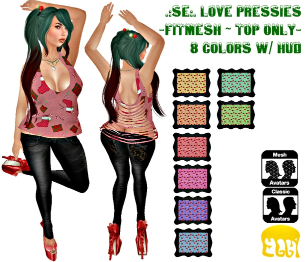 .:SE:. Love Pressies -Fitmesh Top-