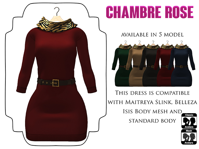 :-:Chambre Rose:-: Inata Rouge