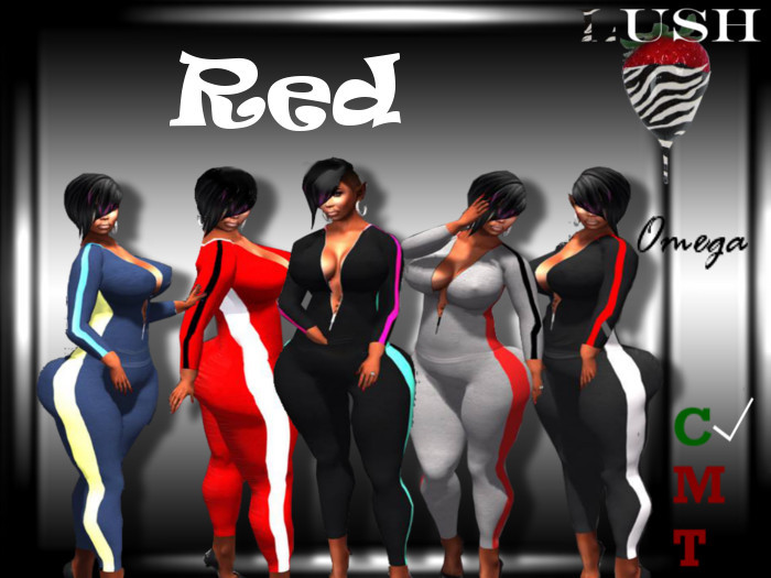 **LUSH**Jogger 2 red/white