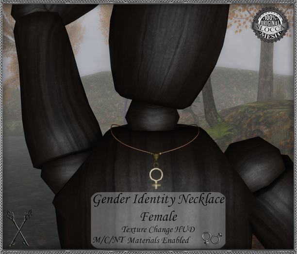 ~*S.E.*~ Gender Identity Necklace - Female