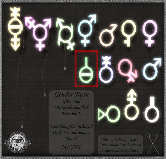 ~*S.E.*~ Gender Neon - Genderless