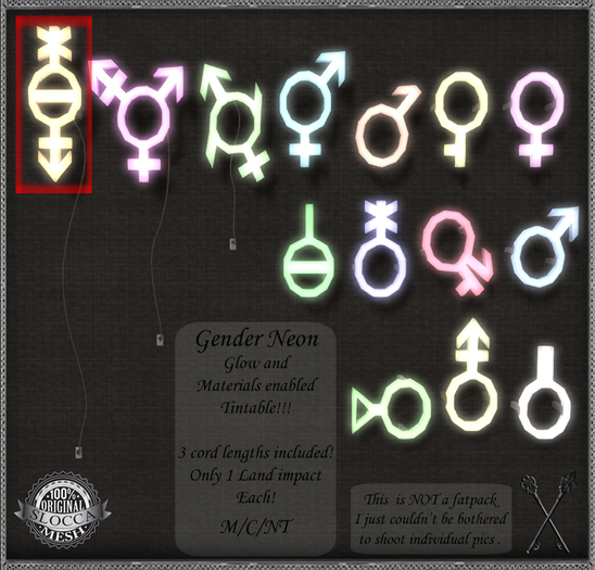 ~*S.E.*~ Gender Neon - Poligender