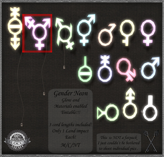 ~*S.E.*~ Gender Neon - Transgender