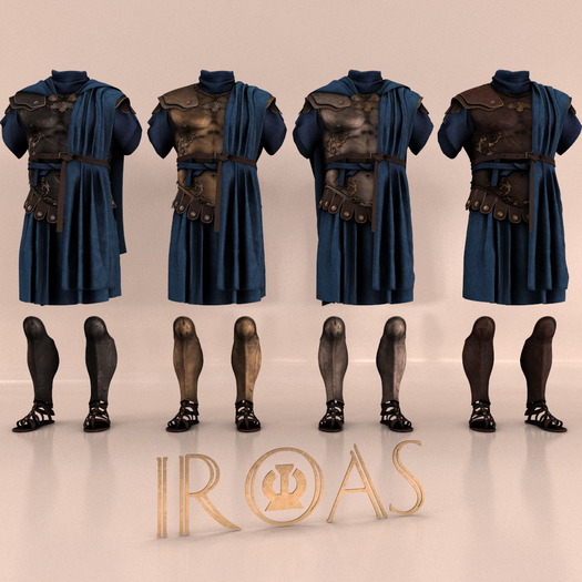 - Iroas - Theros Armor (Blue)