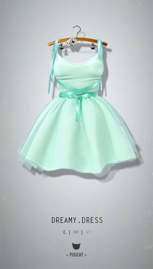 -Pixicat- Dreamy.Dress (Black)