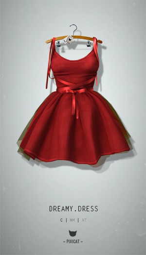 -Pixicat- Dreamy.Dress (Black)