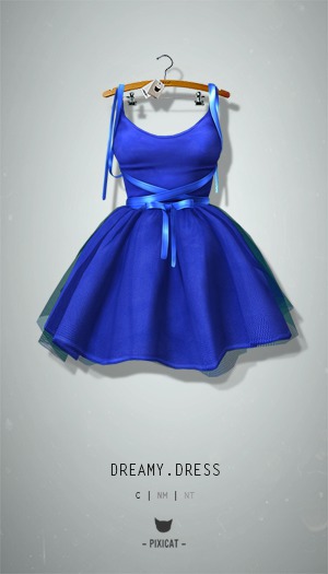-Pixicat- Dreamy.Dress (Black)