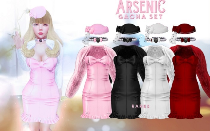 Violent Seduction - Arsenic Necklace (Pink)